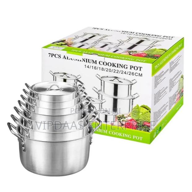 7 PCS Aluminium Cook Wear · Photo 2