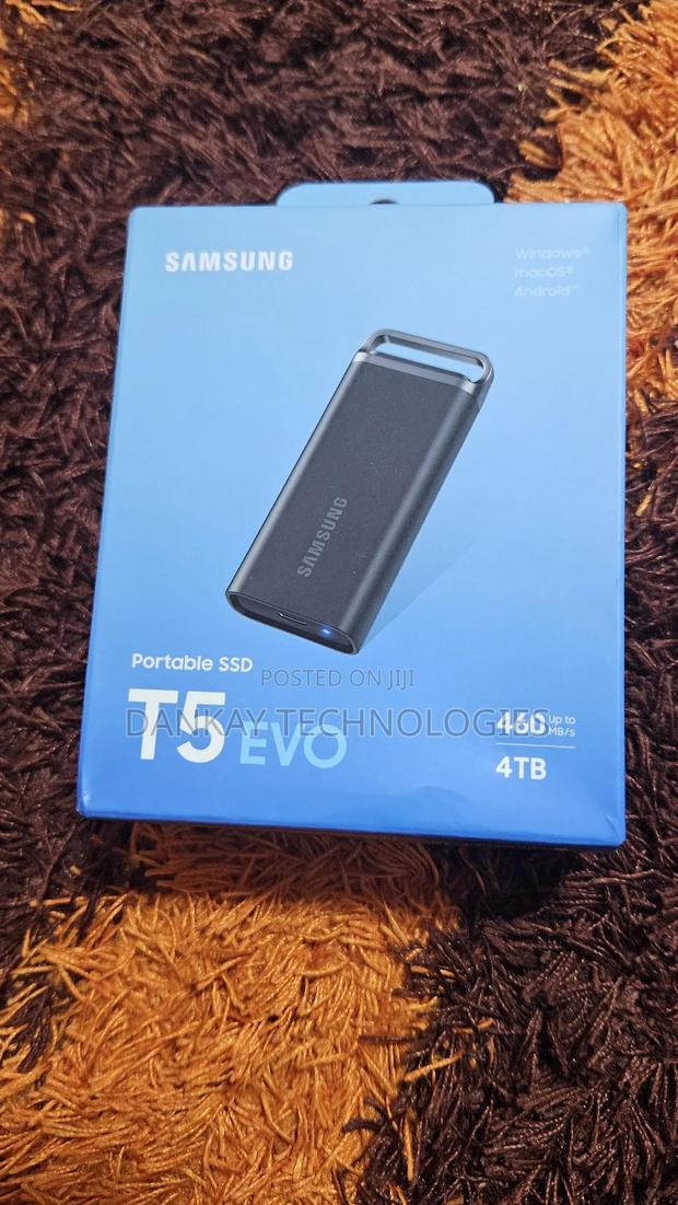 Samsung 4tb T5 Evo Usb 3.2 Gen 1 External Ssd