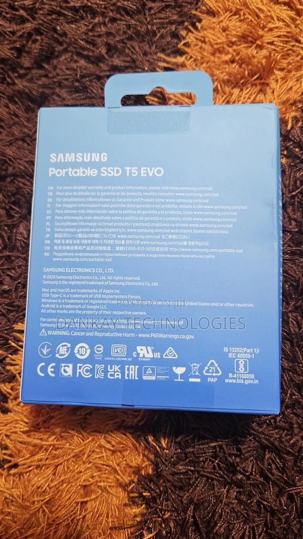 Samsung 4tb T5 Evo Usb 3.2 Gen 1 External Ssd photo 2