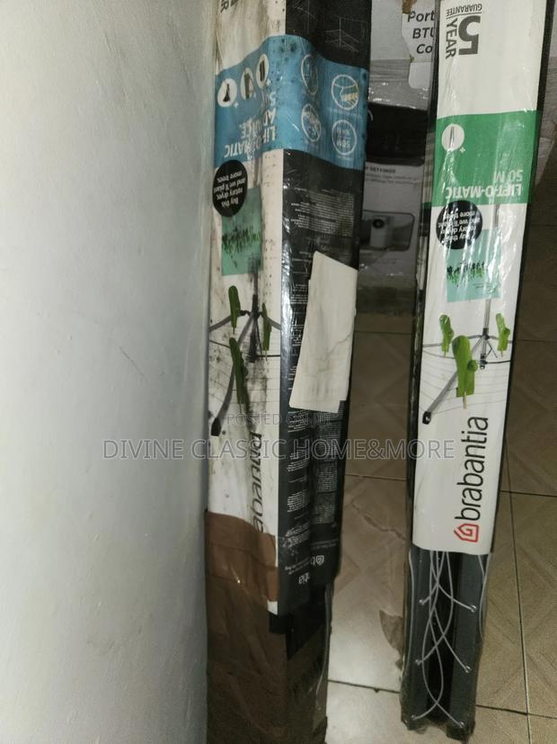 Brabantia - Lift-O-Matic - 50m of Clothes Line- Metallic Grey photo 6