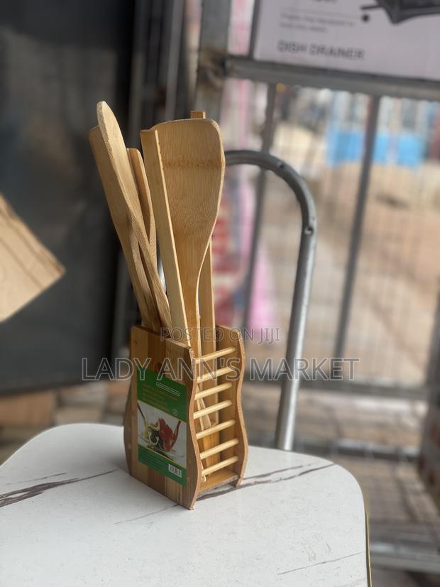 Designed Wooden Spatulas photo 2
