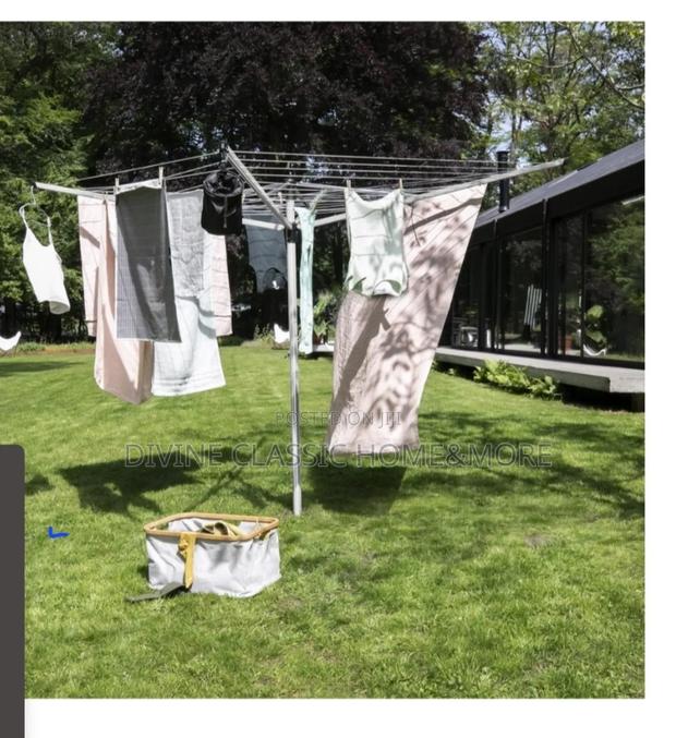 Brabantia - Lift-O-Matic - 50m of Clothes Line- Metallic Grey photo 3