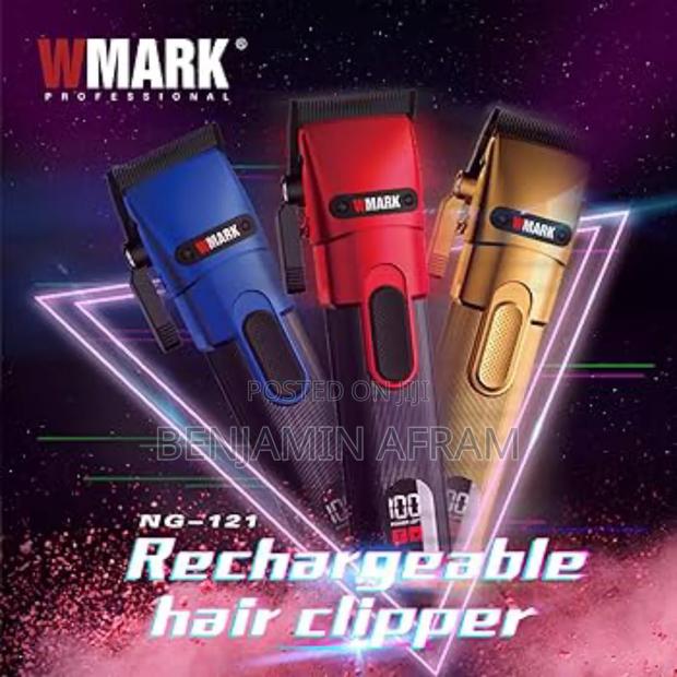 Cordless Wmark Hair Clippers Ng-121 photo 4