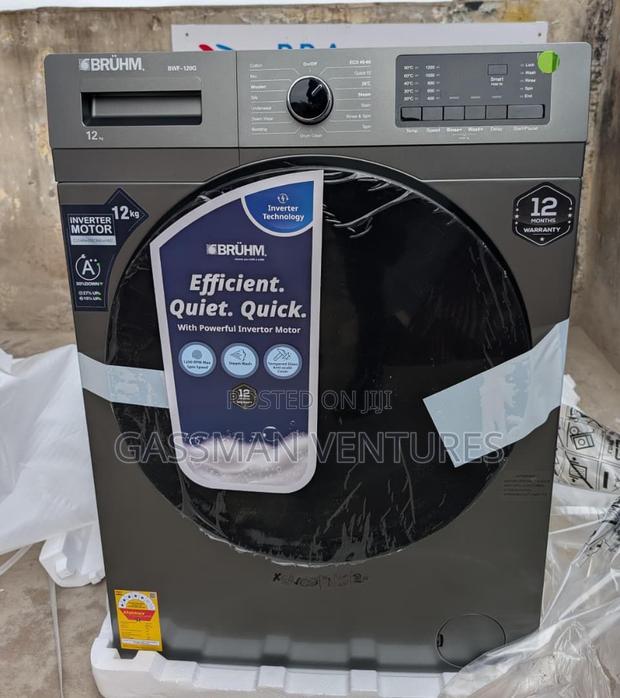 Bruhm 12kg Fully Automatic Front Load Washing Machine