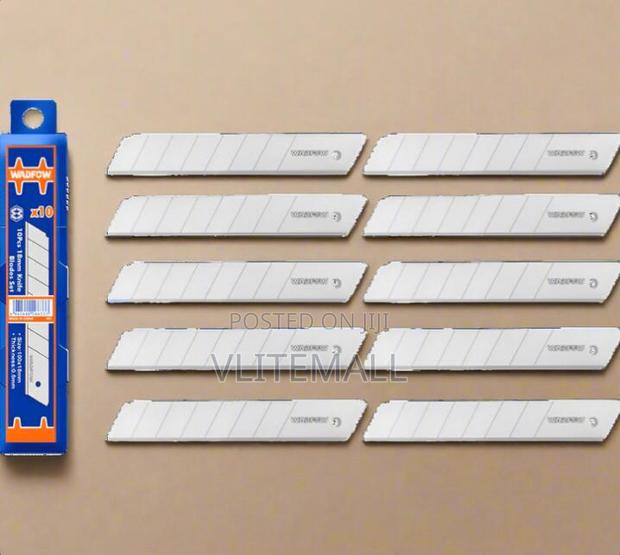 Wadfow 10 Pieces Snap-Off Knife Blades Set - Wmk1k09 photo 2