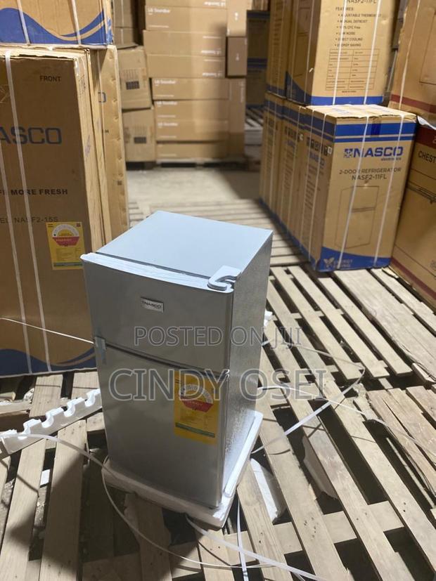 Nasco Nasf2-10fl 76liters Table Top Doubledoor Fridge