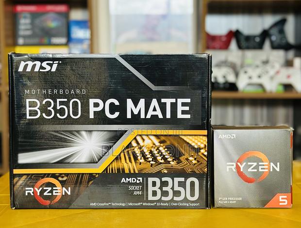 Ryzen 5 3400g Cpu+ Msi B350 Board+ Amd Cooler · Photo 4