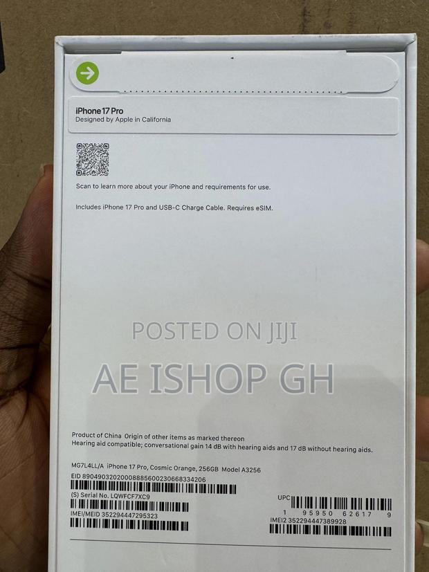 New Apple iPhone 17 Pro 256 GB Orange photo 2