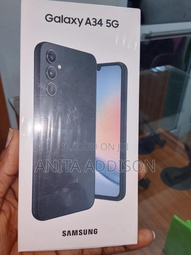 New Samsung Galaxy A34 5G 256 GB Blue · Photo 3
