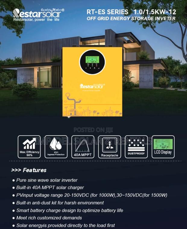 1kw 12v Hybrid Solar Inverter photo 9