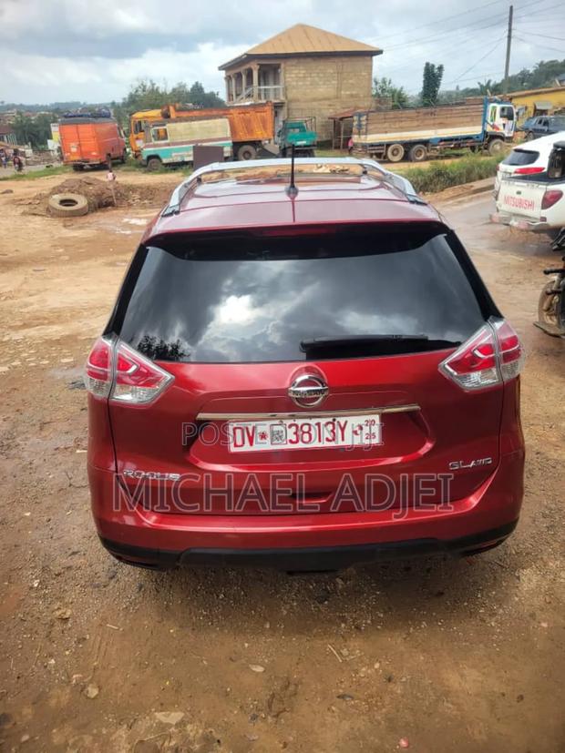 Nissan Rogue SL AWD 2016 Red photo 7