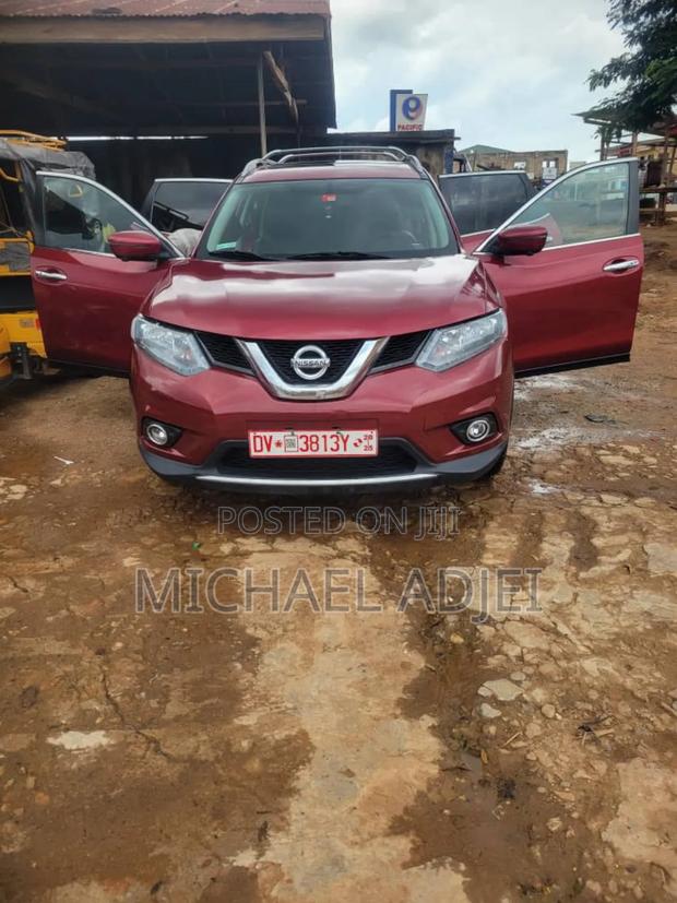 Nissan Rogue SL AWD 2016 Red photo 12