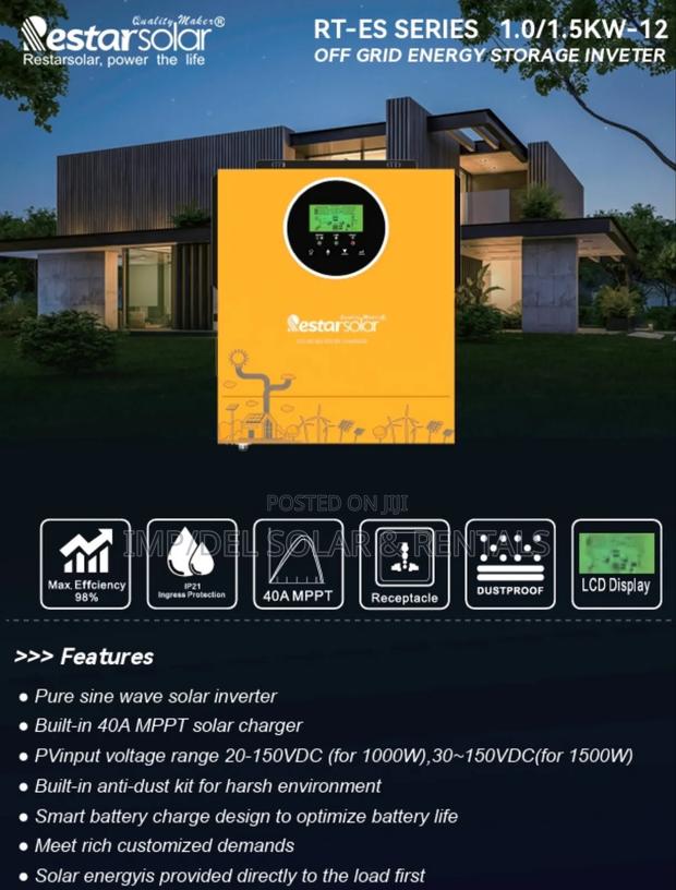 1.5kw 24v Hybrid Solar Inverter photo 4