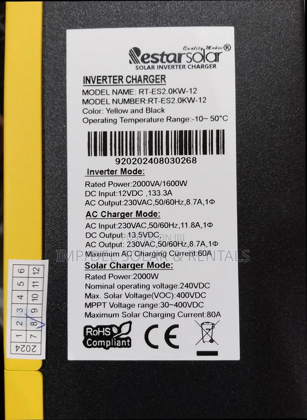 2kw 12v Solar Hybrid Inverter photo 2