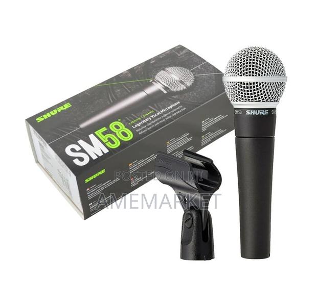 Shure Sm58 Professional Studio Live Performance Microphone photo 2