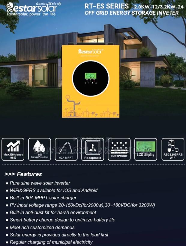 3.2kw 24v Solar Hybrid Inverter photo 3