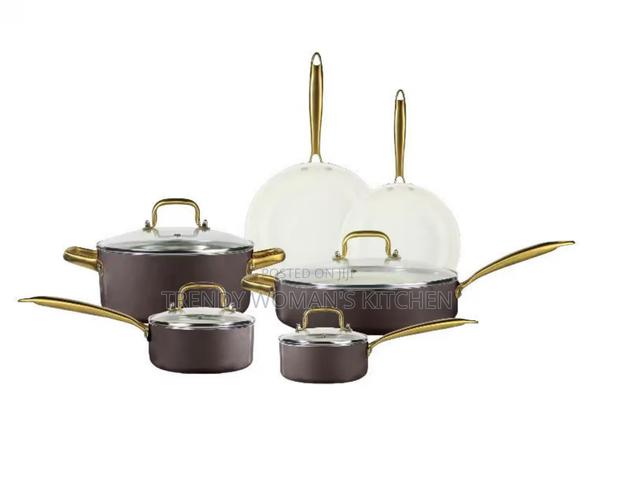 Anti Scratch Ceramic Enameled Aluminum Cookware photo 2