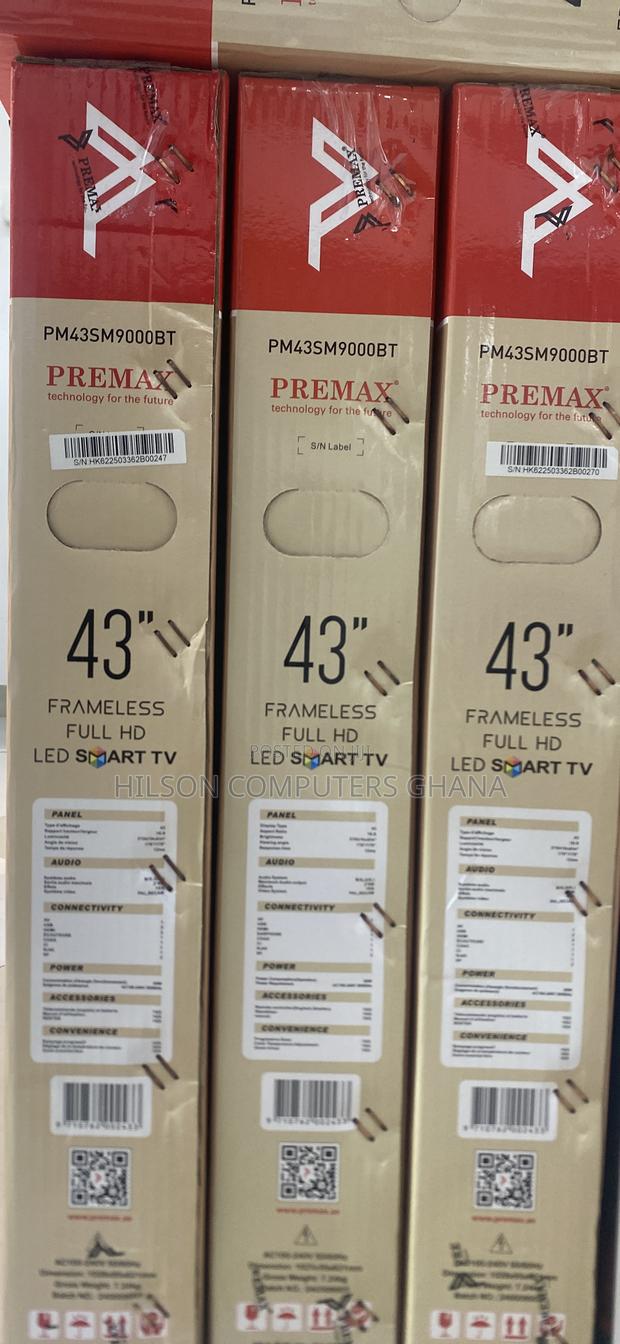 Premax 43′′ Frameless Smart Full Hd Led Tv Pm43sm9000bt photo 3