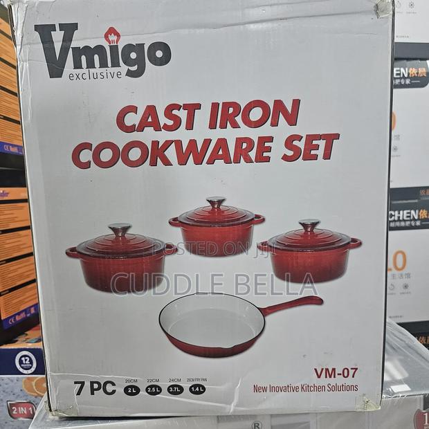 01189 -4 Set Castiron
