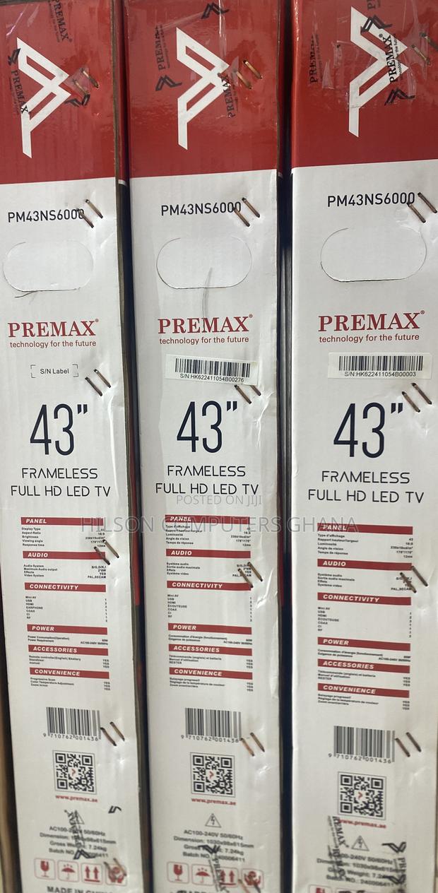 Premax 43′′ Frameless Full Hd Led Digital Tv Pm43ns6000 photo 3