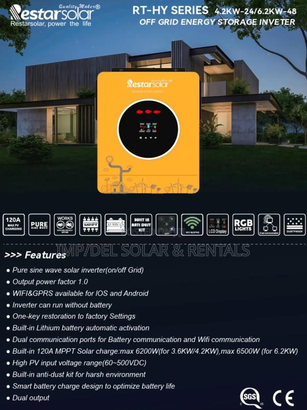 4.2kw 24v Solar Hybrid Inverter photo 2