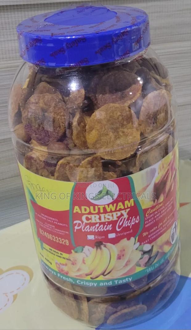 Organic Adutwam Chrispy Plantain Chips (Ripe and Unriped Plantain) photo 2