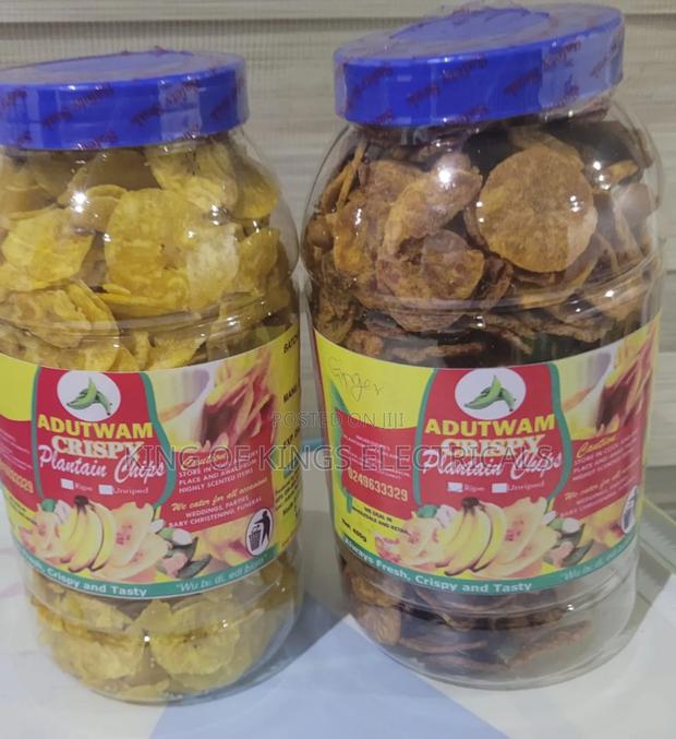 Organic Adutwam Chrispy Plantain Chips (Ripe and Unriped Plantain) photo 3