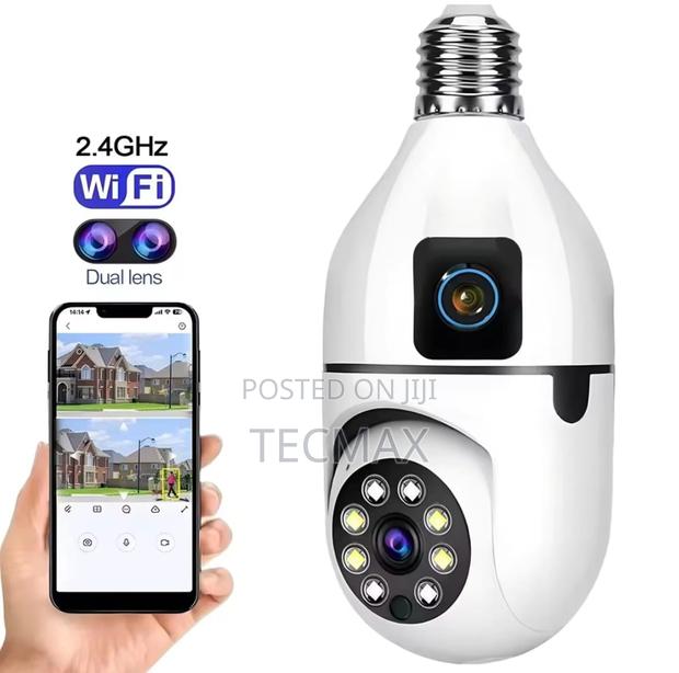 2 Lens Bulb Security Camera photo 6