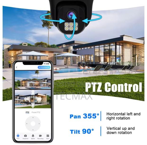 Ptz Dual Lens Security Camera photo 6