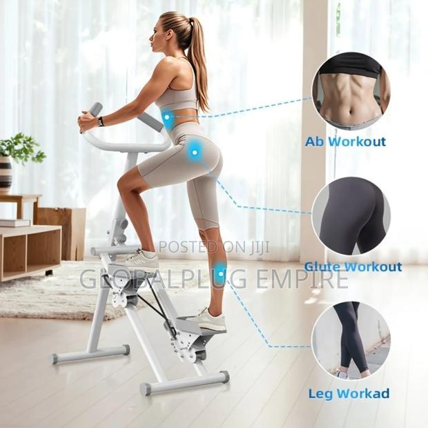 Adjustable Fitness Stair Climber Full Body Workout Machine