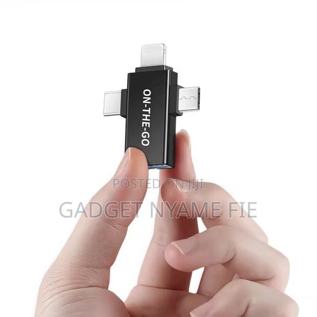 3 In 1 Otg Usb 3.0 Adapter - Black · Photo 4
