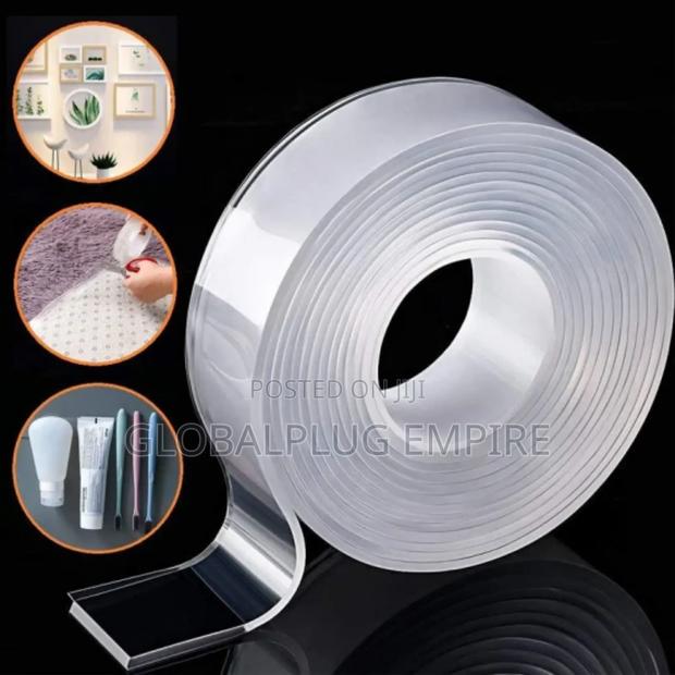 Nano Double-sided Magic Tape Strong, Reusable Transparent! photo 2