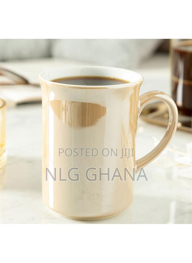 300ml Nilo Porcelain Cup - Light Brown. Ehx1177 photo 3