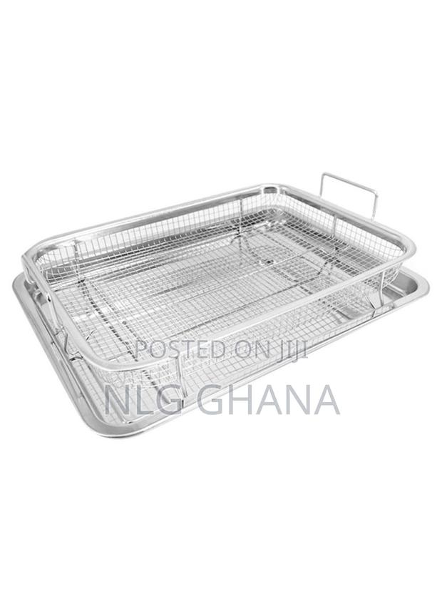 Non-Stick Stainless Steel Air Fryer Basket. Tvx22493 photo 3