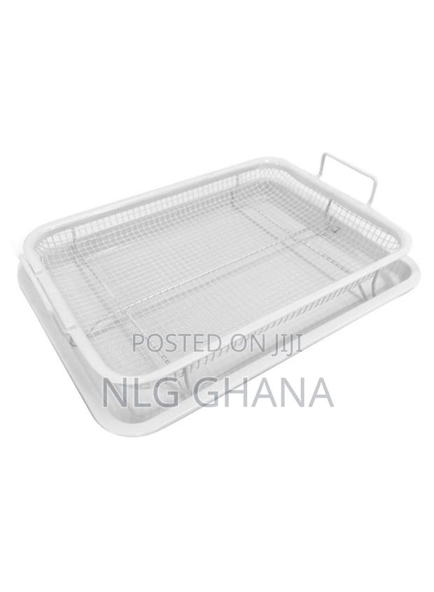 Non-Stick Stainless Steel Air Fryer Basket. Tvx22493 photo 4