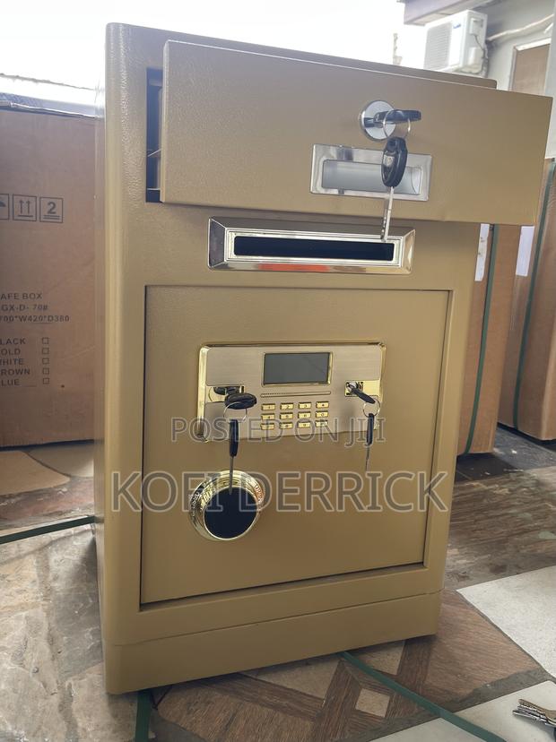 Electronic Cash/Coin Safety Deposit Boxes - Fireproof Safe
