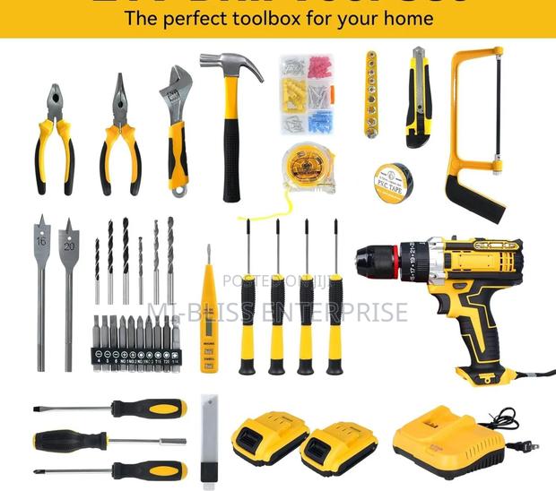 Dewalt 36v Cordless Drill With Complete Tools photo 3