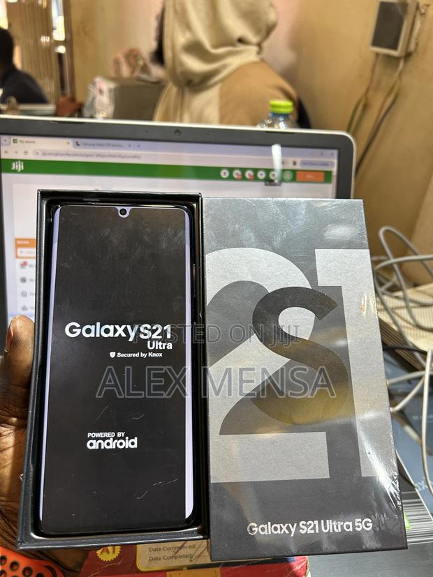 New Samsung Galaxy S21 Ultra 5G 128 GB Black