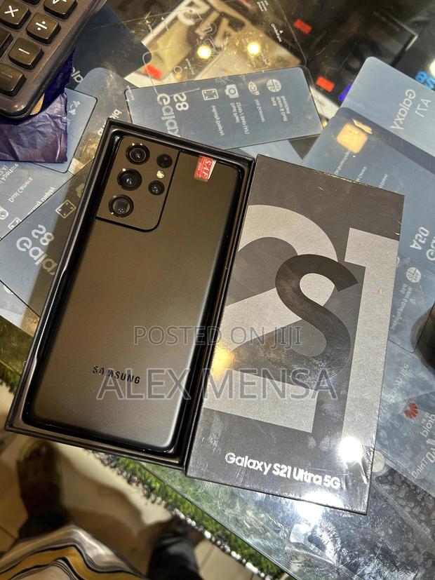 New Samsung Galaxy S21 Ultra 5G 128 GB Black