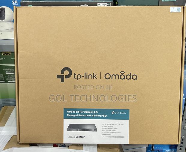 Tp Link 52 Port Gigabite L2+ Managed Switch With 48 Port Poe Omada · Photo 3