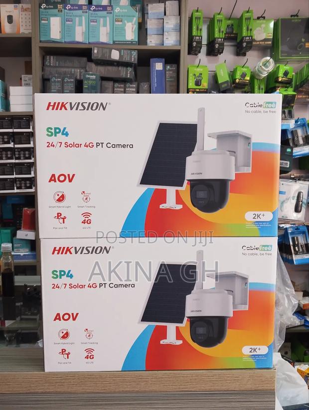 Hikvision Sp4 Smart Light Color Aov 4g Solar Pt Camera Ds-2cfsp4/4g · Photo 3