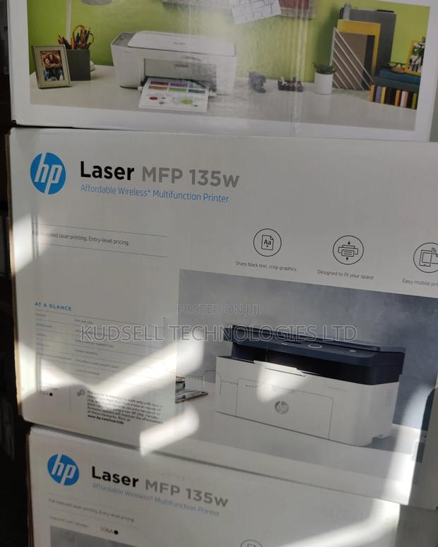 Hp Laserjet M135w Printer -Print, Scan, Copy