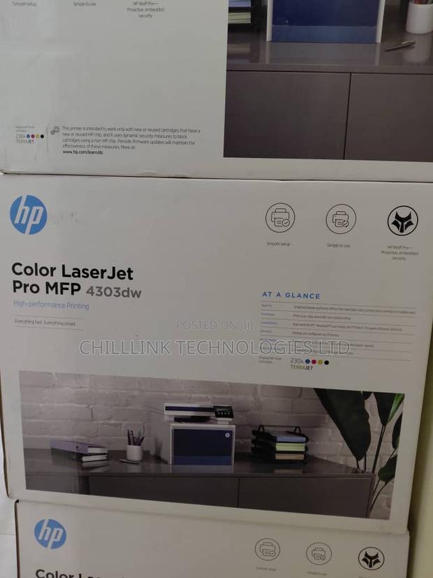Hp Laserjet Pro Color Mfp 4303dw Printer photo 2
