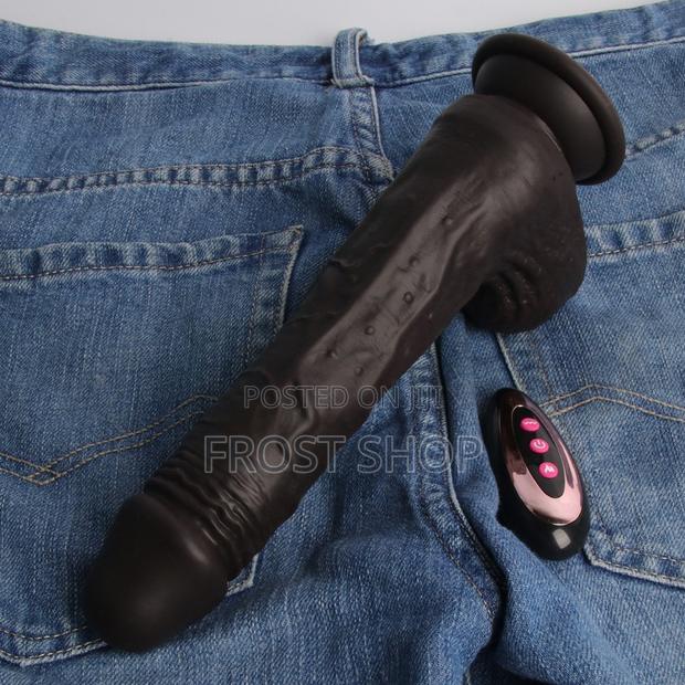 Brown Realistic Dildo Vibrator Huge Penis With Suction Cup · Photo 1