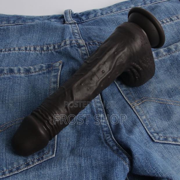 Brown Realistic Dildo Vibrator Huge Penis With Suction Cup · Photo 2