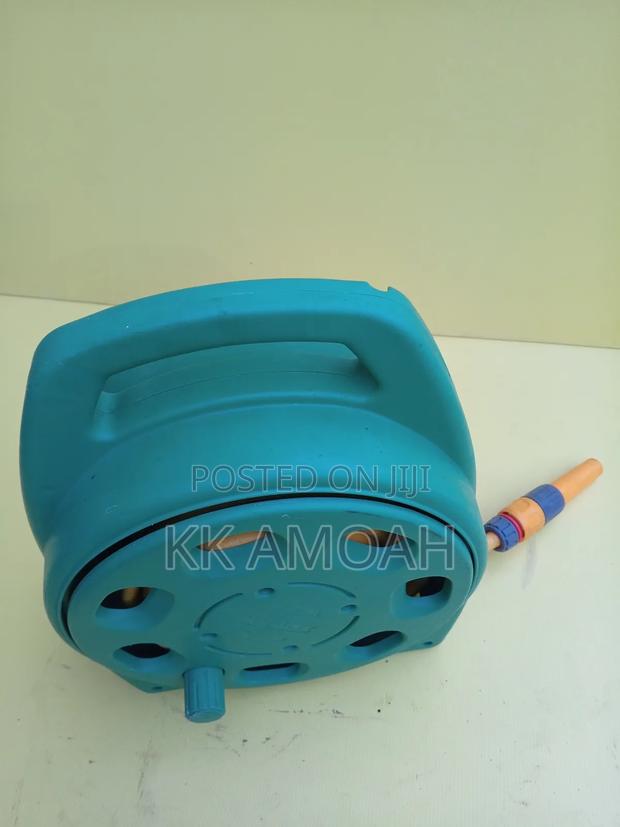 Tough Portable Hozelock Reel With Hose From Uk