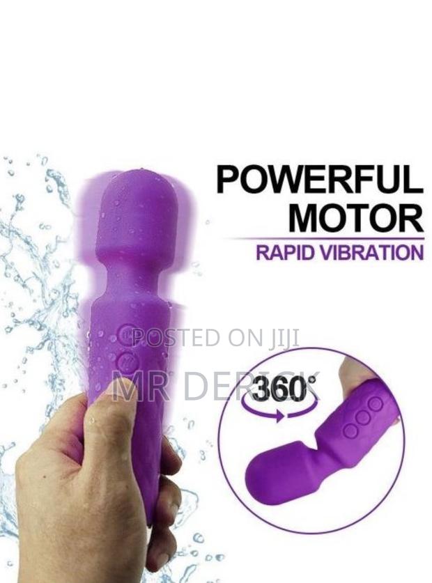 Av Wand 8 Speeds 20 Vibrating Dildo Vibrator - Purple · Photo 1