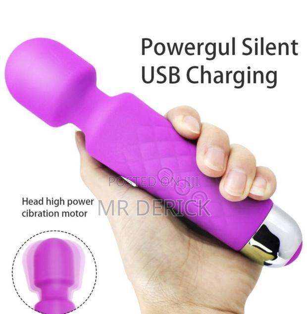 Av Wand 8 Speeds 20 Vibrating Dildo Vibrator - Purple · Photo 3