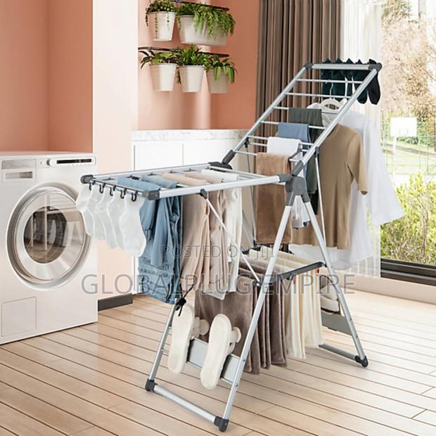 Foldable Clothes Drying Rack Space-Saving Perfect for All Seasons! photo 3