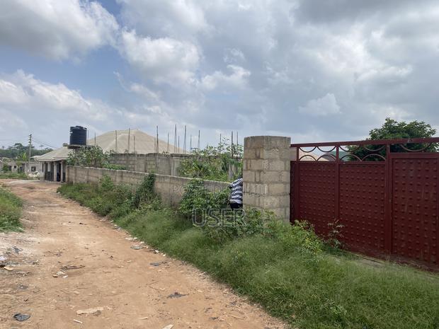 Gated Land With an Uncompleted Story Building at Domeabra Near Knust photo 2